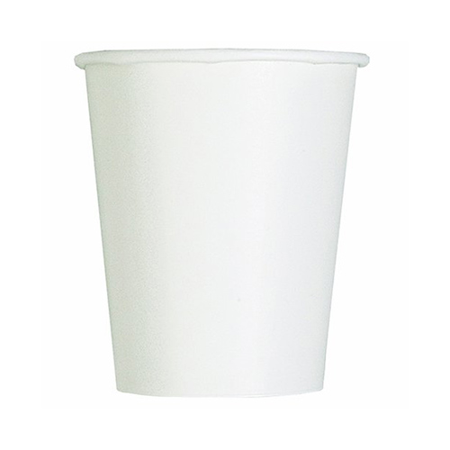 Compostable White Coffee Cup
