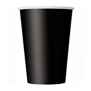 Compostable Black Coffee Cup