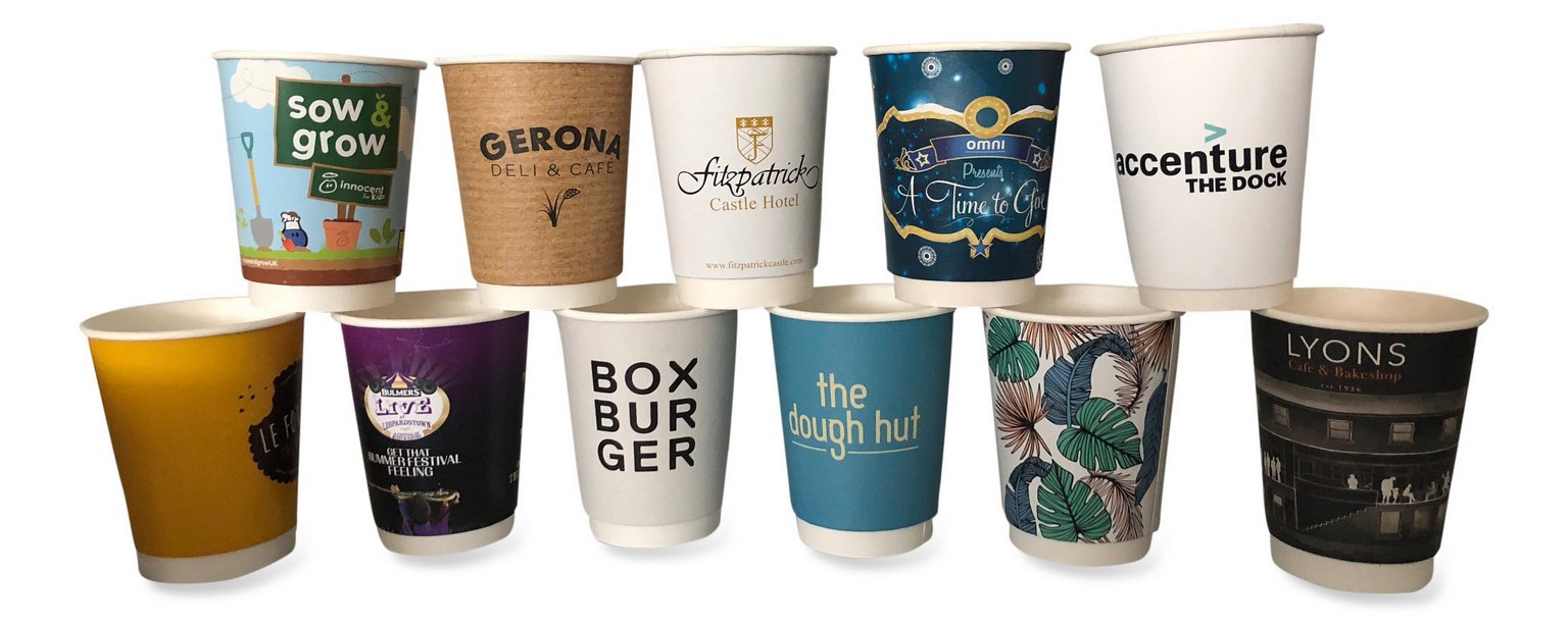 Branded Compostable Coffee Cups
